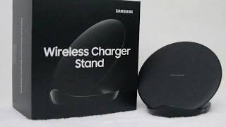 Samsung  Fast Charge Wireless Charging Stand 2018 Unboxing
