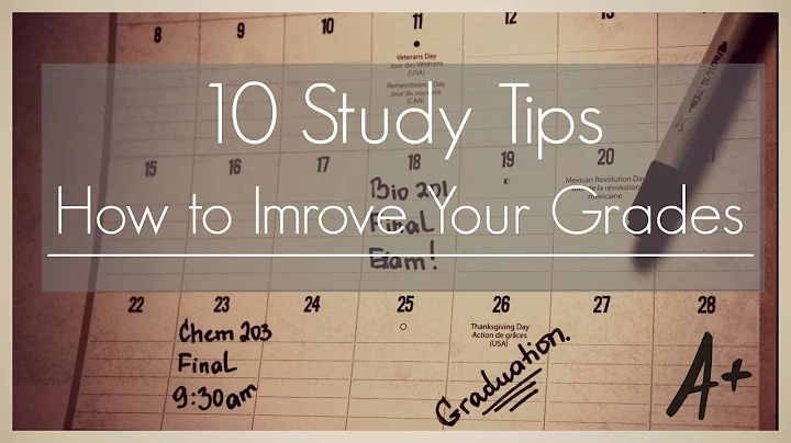 10 Study Tips II How to improve your grades. - DayDayNews