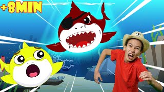 All Baby Shark & Monster Shark Series | Shark Kids Songs ++