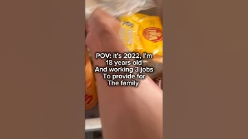 POV: it’s 2022, working multiple jobs to provide for the family #dayinmylife