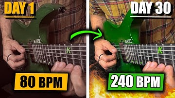 How To ACTUALLY Build Alternate Picking Speed