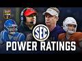 Post-Spring SEC Power Ratings | SEC Football 2026