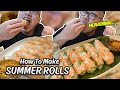 THE ONLY ROLLS I'M ROLLING ARE SUMMER ROLLS