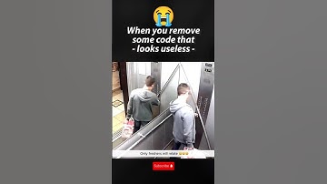 Only Freshers Will Relate 😩 | When You Touch the Wrong Tool in Programming 💀 #fresherlife #shorts