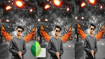 Snapseed fire wings photo editing|Snapseed Background colour change|Snapseed photo editing 2021