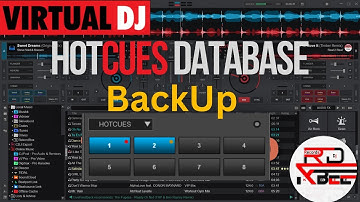 How to BackUp  Hotcues Database in Virtual dj 2024