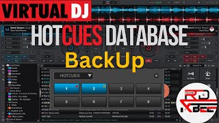 How to BackUp  Hotcues Database in Virtual dj 2024 screenshot 2