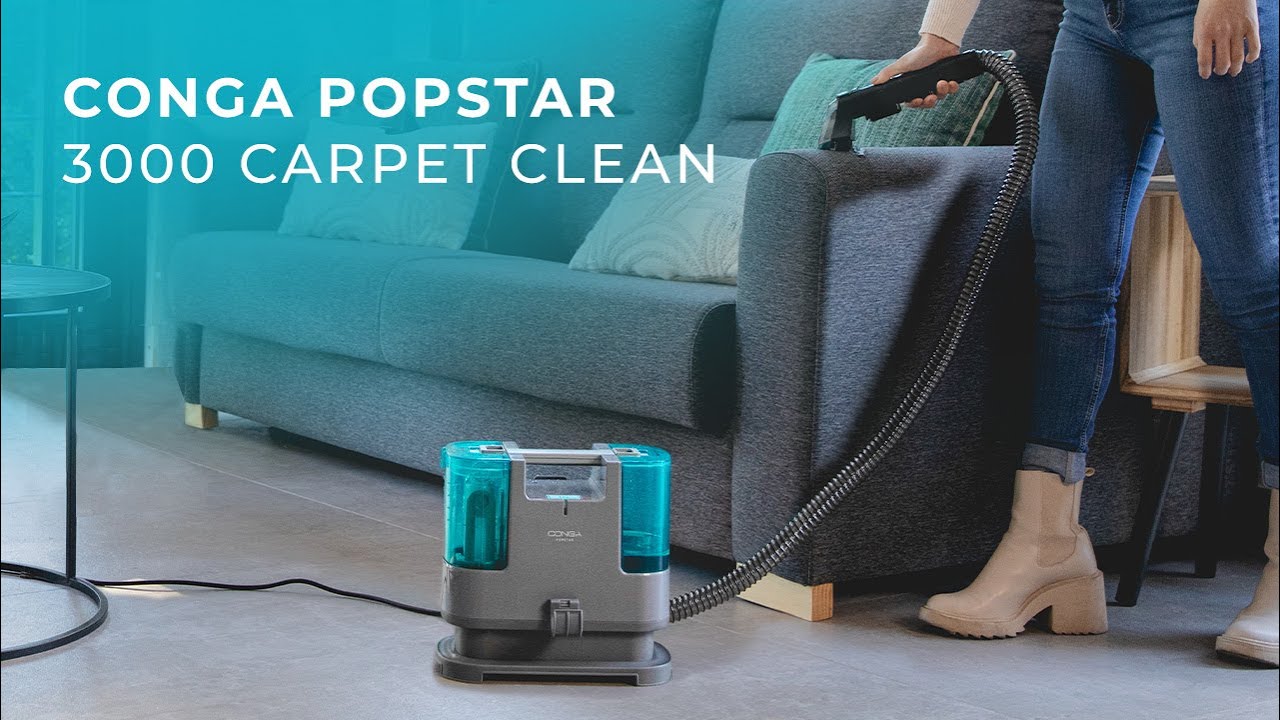 Aspirador de tapicerías Conga PopStar 3000 CarpetClean Potencia de 400 W 