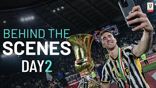 Behind the scenes of the Coppa Italia Final | DAY 2 | Coppa Italia Frecciarossa 203\/24