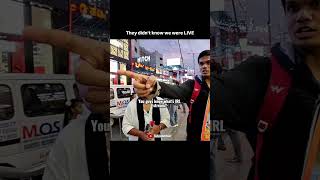 They didn't know we were LIVE #irlstreamer #streamclips #bangalore