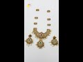 Rani Haram Pendant with Earrings in Stock – Raw Material Available, Don’t Miss It!