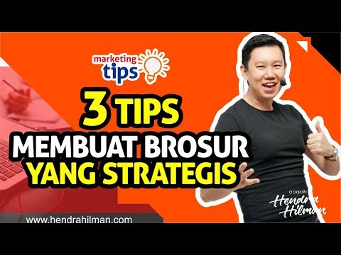 Video: Bagaimana Cara Menulis Brosur Pemasaran?