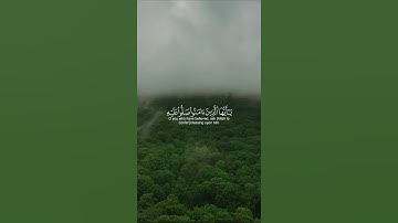 (إِنَّ اللَّهَ وَمَلَائِكَتَهُ يُصَلُّونَ عَلَى النَّبِيِّ ۚ ) القارئ بندرنعمان الصلاة على النبي ﷺ🌴