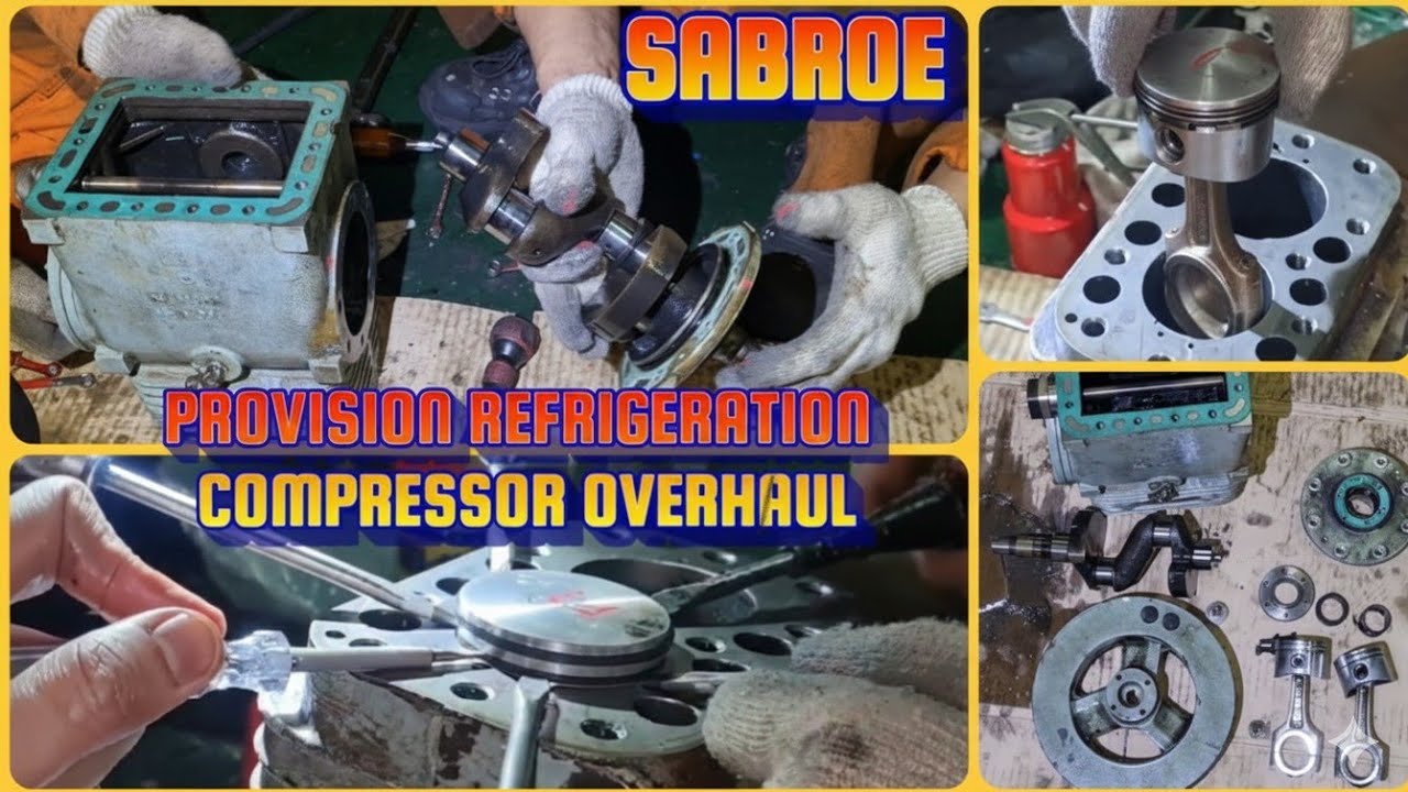 [ЗАВЕРШЕНО] Капитальный ремонт компрессора холодильного оборудования для судового снабжения (Sabr...