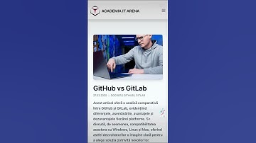 🚀 GitHub vs GitLab în 2025? #GitHub #GitLab #Docker #FreeTest #ItAcademy #Programare #cariera
