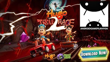 Hugo Troll Race 2 Android GamePlay Trailer (1080p) (By Hugo Games A/S) [Game For Kids]