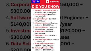 Want To Earn 250K A Year? These 10 Jobs Can Get You There