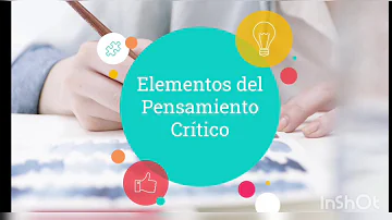 ¿Cuáles son los 8 elementos del pensamiento crítico?