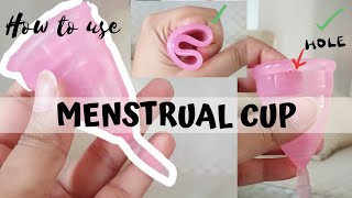 How to use menstrual cup | How to insert/remove | Full review and guidelines