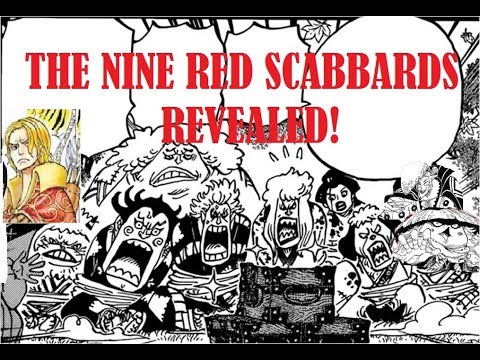 The Nine Red Scabbards Revealed By Anime Youtube