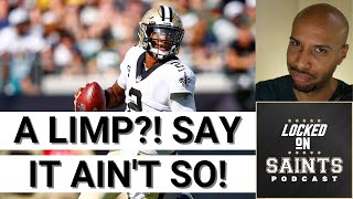 New Orleans Saints Jameis Winston's Limp Isn't the Story, His Participation is