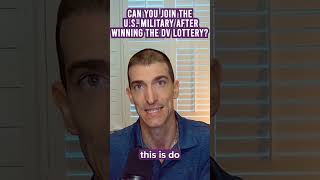 Can You Join the U.S. Military Through the DV Lottery?