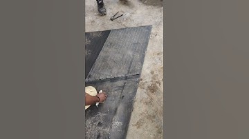 RAW VIDEO - BELT JOINING WORK - COLD JOINT - MANUAL BELT SPLICING OF LAYER 1