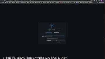 Splashtop Secure Workspace - Access Applications using the Web Portal