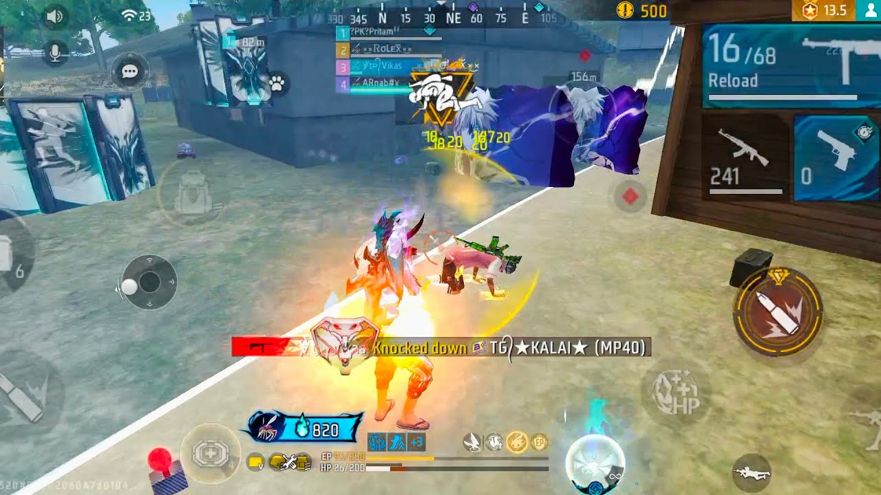 Free Fire Rank Pushing 🔥 | Intense Ranked Gameplay & Easy Rank Up 😱🎮