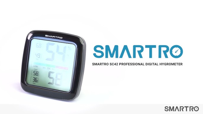 SMARTRO SC92 Professional Indoor Outdoor Thermometer Wireless