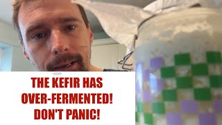What to do with overfermented kefir