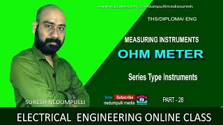 Electrical//Measuring Instruments//ohm meter//part 28//suresh nedumpulli