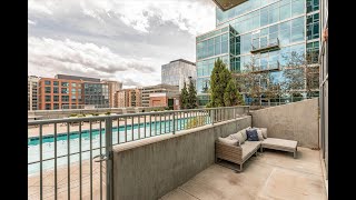 Rare terrace level loft at the Glass House
