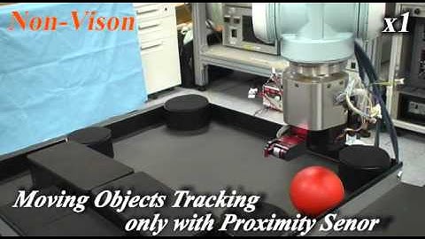 Moving object tracking using proximity sensor on the palm