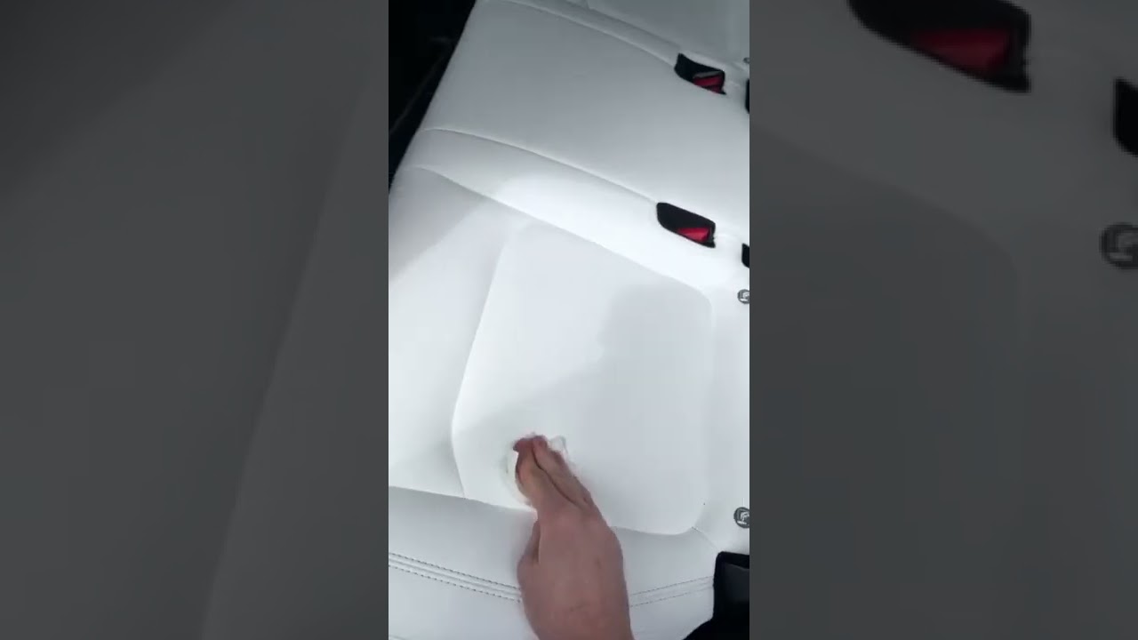 I spilled Tesla Tequila on my white Tesla seats 😱
