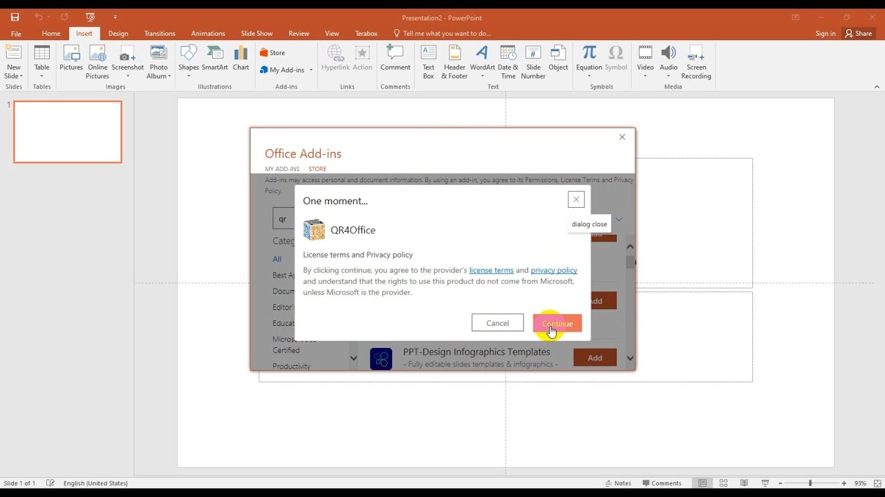 How to Create QR Code in MS PowerPoint (Step by Step Tutorial) - YouTube