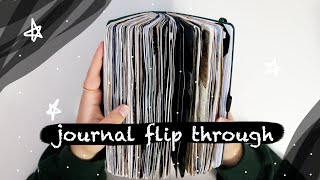 journal flip through 2020 (no talking)