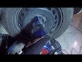 Skoda octavia mk2 brake pads replacement .. تغيير تيل فرامل اسكودا by moetaz abo rayya