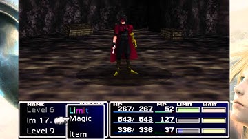 Final Fantasy VII- New Threat Mod No EXP Challenge:Tiny Bronco and Vincent (Part 2)!!