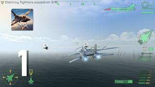 Warplanes: Task Force - Gameplay Walkthrough Part 1 (Android, IOS)