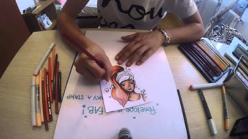 Pencils speed coloring #3 by Lo Shakerato Alberto