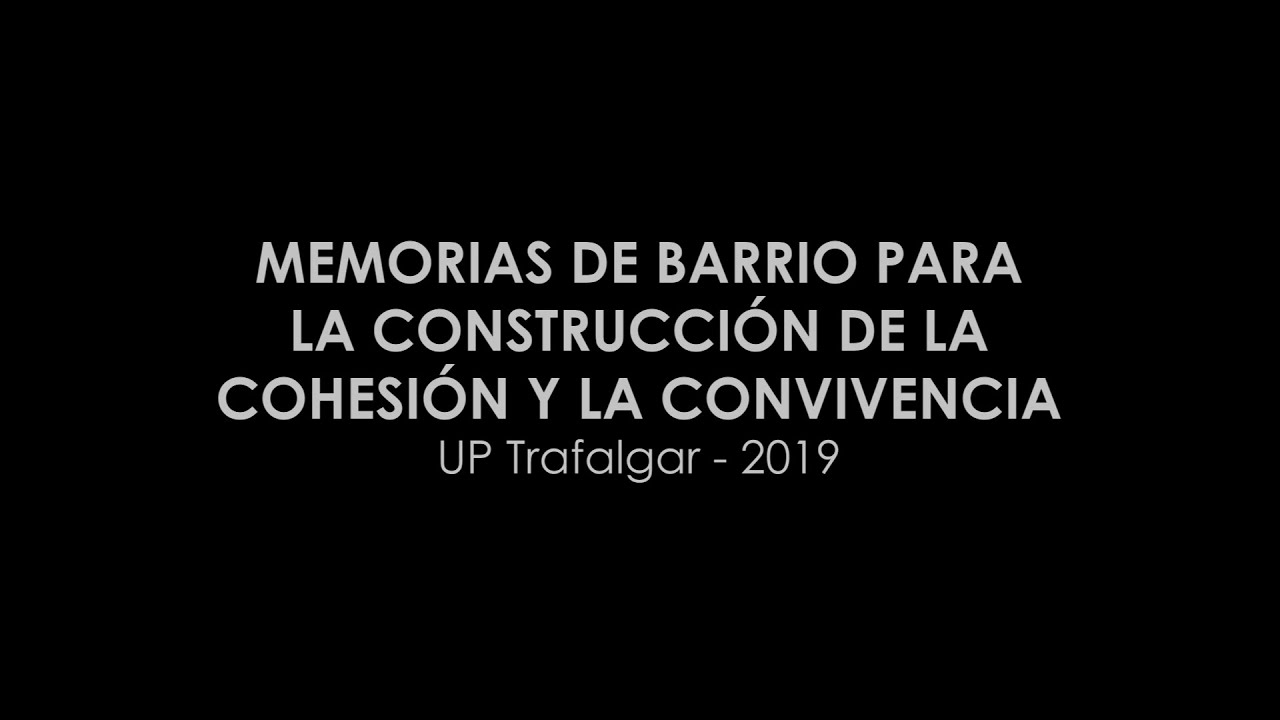 Trobada de memòria veïnal (UP Trafalgar 2019) | Encuentro de memoria vecinal (UP Trafalgar 2019)