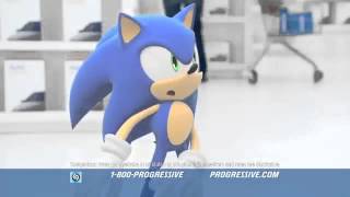 Sonic The Hedgehog Progressive Ad