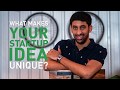 Aakarsh naidu  the startupreneur what makes your startup idea unique 