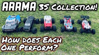 Arrma | 3s Collection! | overview of each Rc | Run footage! |