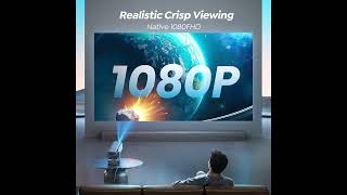 TOPTRO 600 ANSI Mini Projector Review: The Ultimate 1080P Ceiling Cinema!