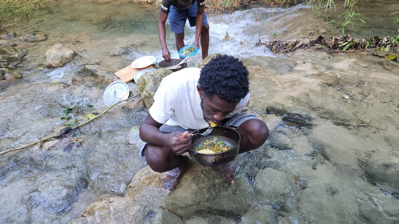 Offgrid Cooking In the Hills After Hurricane🌀Melissa | Canta Eating From Pot Must Watch 