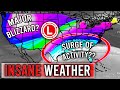 MASSIVE Early Season Blizzard? SURGE In Activity, Arctic Blasts Raging into the US - Direct Weather