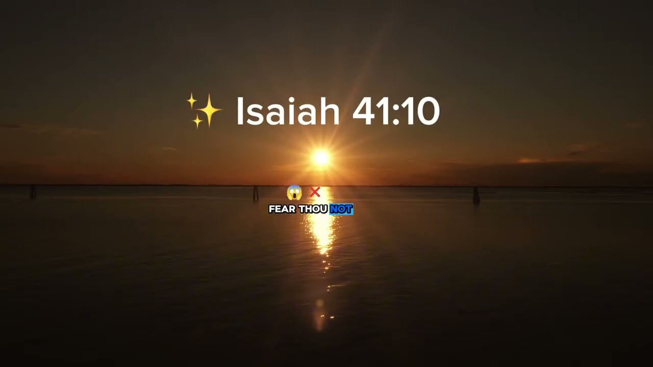 When Fear Tries You… Read This | Isaiah 41:1 