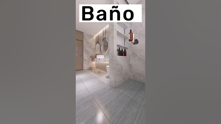 Diseño de baño.